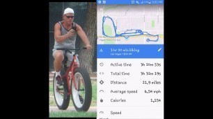 'Bike Ride Tracking With Google Fit  Fitness Vlog'