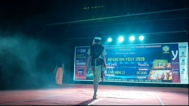 'Traditional Fashion Show (Male) at ARGUCOM(GOVT UNIVERSITY) SIVASAGAR#ARGUCOM FEST 2019#'