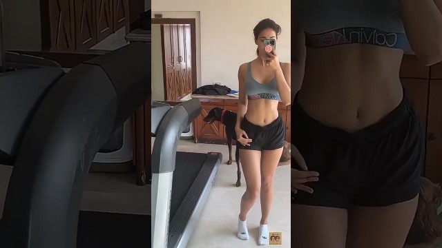 'Disha patani fitness body video #shorts'