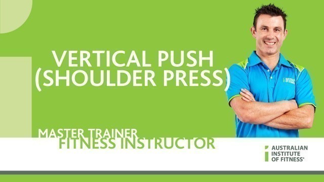 'Vertical Push (Shoulder Press)'