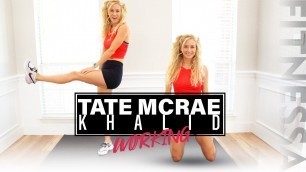 'Tate McRae, Khalid - working (Official Workout) ;) | fitnessa ◡̈'