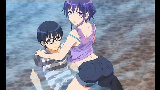 'When young girls in their wet clothes make you embarrassed | Girls with Wet Clothes | Funny Anime'