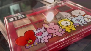 'UNBOXING BT21 VICE COSMETICS (swatch)'