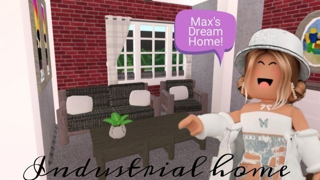 'BUILDING MY BLOXBURG DREAM HOME INTERIOR! || Dream House Ep.2 || MaxGaming'