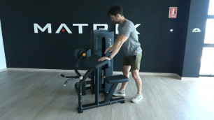 'BICEPS CURL Matrix Fitness Go Series'