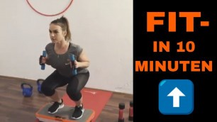 'Ganzkörper Workout am Vibro Shaper | Fit in 10 Minuten'