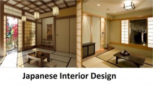 'Stylish and Exotic Japanese Interior Design'