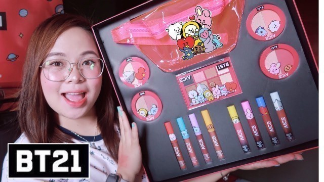 'OMG!!! BT21 X VICE COSMETICS COLLECTION HONEST REVIEW (HUGE GIVEAWAY!!!)'