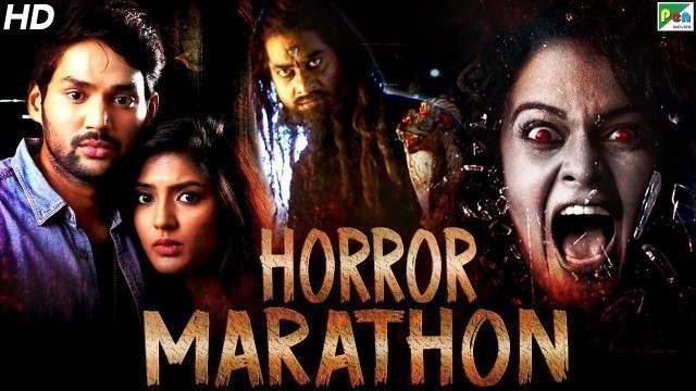 'Horror Movies Marathon | New South Hindi Dubbed Movies 2020 | Bhayaanak, Maya Mall Bhoot Ka Khel'