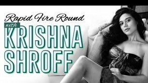 'Rapid Fire Round with Krishna Shroff I MMA Matrix Gym'