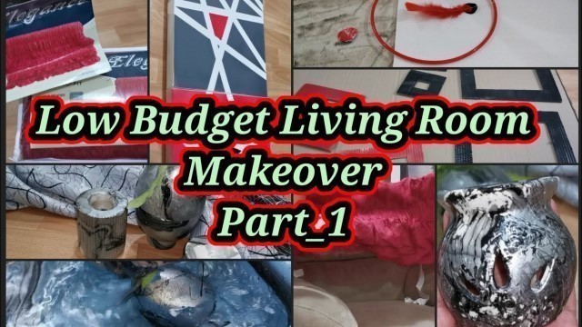'LivingRoom Makeover (Part_1) || Renovation ||Easy Makeover ideas | Viral DIY #diy'