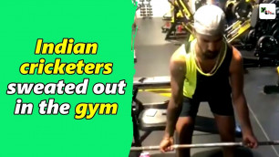 'Watch: Shikhar Dhawan & Indian cricketers sweated out in the gym on reaching Napier'