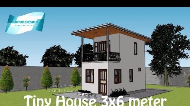 'Beautifull Small Home Design - Tiny House 3x6 Meter'