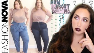 'Bad Experience? Fashion Nova Plus-Size Try-On Haul'