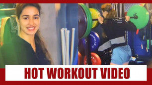 'Disha Patani’s latest hot workout video is a must watch #shorts'