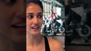 'DISHA PATANI Workout Looks very cute'