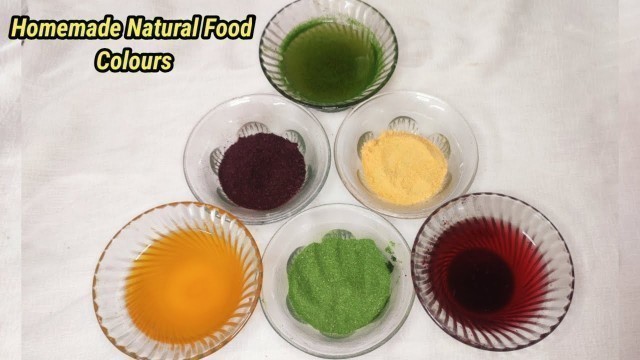 'How To make Natural Food Colours at Home/Natural Food Colour Preparation at home/ఆర్గానిక్ ఫుడ్ కలర్'