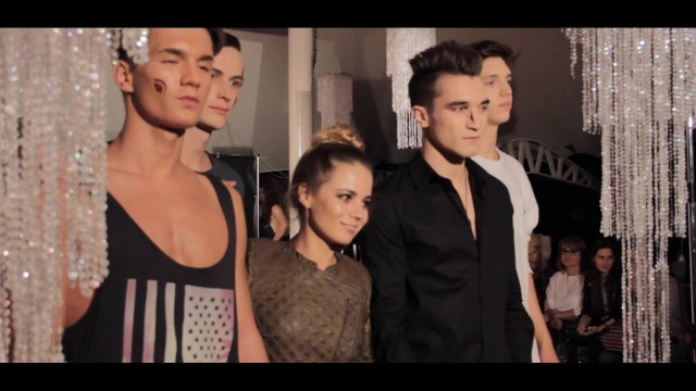 'Sheefoner fashion show backstage. Boys part.'