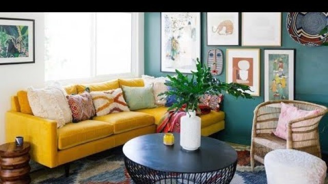 'Colourful living room ideas / Living room decoration ideas / Colourful living room'