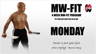 'MW Fit Fitness Training Monday | Master Wong'