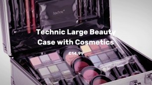 'Technic Large Beauty Case with Cosmetics'