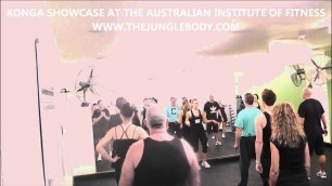 'Konga showcase at the Australian Institute of Fitness by The Jungle Body'