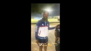 'Shikhar Dhawan Dancing in the GYM'