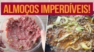 'ALMOÇO FITNESS DE DOMINGO! | Deliciosas Receitas Fit Fáceis para um Almoço Saudável!'