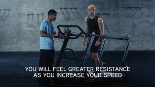 'Matrix Fitness - S-Drive Performance Trainer: Как использовать парашютное сопротивление'