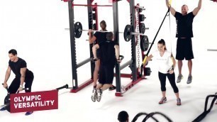 'Matrix Fitness Double MEGA Rack / Wellness Pro'