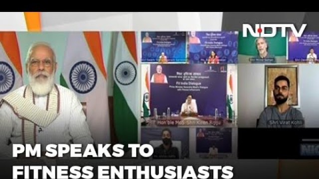 'Fit India Dialogue 2020: PM Modi Speaks To Fitness Enthusiasts'