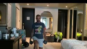 'shikhar dhawan workout 