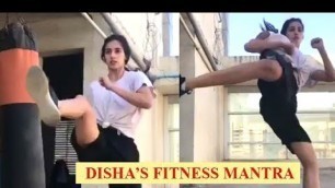 'Monday motivation: Disha Patani\'s workout video will inspire you to hit the gym'