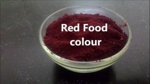 'Red food color made at home in Malayalam || EP-72'