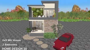 'HOME DESIGN 3D: Rumah 6x9 Meter // House Tour'