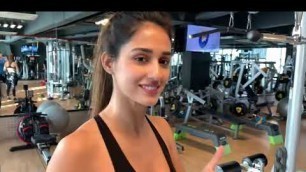 'Back workout Routine। Disha Patani।'