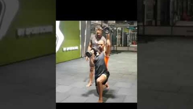 'Shikhar Dhawan intense workout for world test championship #shorts#ytshorts'