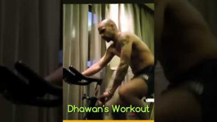 'Shikhar Dhawan Workout Video 