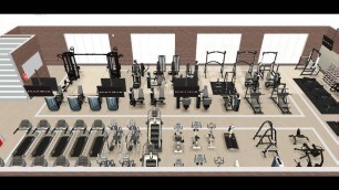 'Planta 3D - Academia Unifor || Matrix Fitness ||'