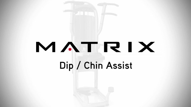 'Matrix Fitness: Aura Dip/Chin Assist Setup & Movements'