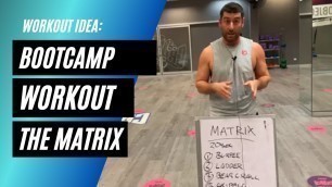 'Bootcamp Workout: “The Matrix”'
