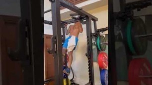 'Shikhar Dhawan In gym #shorts #cricket #meninblue #indiancaptian'