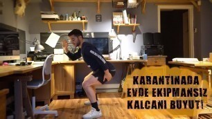 'Evde Ekipmansız Kalça Büyütme Egzersizleri (En Etkili Egzersizler Püf Noktaları) Motivasyonlu!'