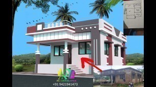 'Home Design 3D | Budget 8-10 Lakh | House Plan | Walk through | Complete Details HOUSE DESIGN.'