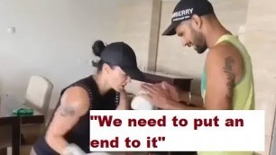 'Shikhar Dhawan slams domestic violence amid lockdown, shares workout video with wife'