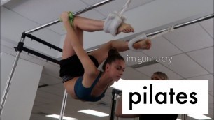 'watch me suffer at pilates today (vlog) - tate mcrae'