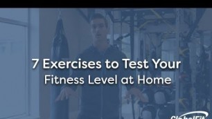 '7 Exercises to Test Your Fitness Level at Home'