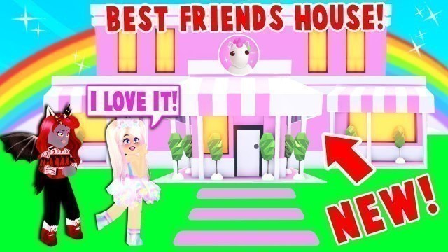 'Building My BEST FRIENDS DREAM HOUSE Build Challenge In Adopt Me! (Roblox)'
