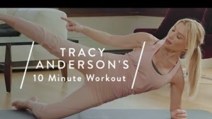 'Tracy Anderson\'s 10 Minute At-Home Workout | Goop'