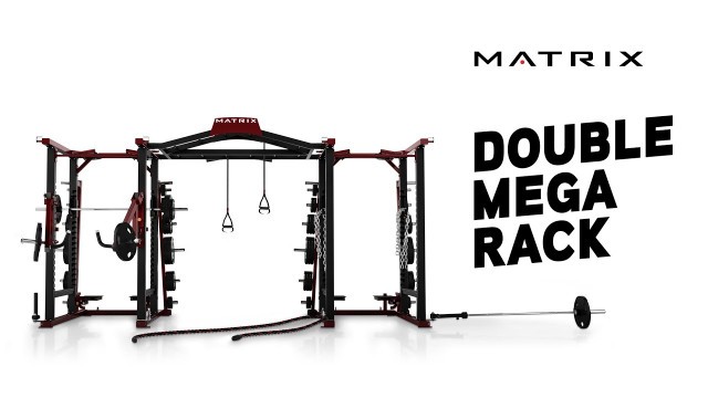 'Matrix Fitness Double MEGA Rack'